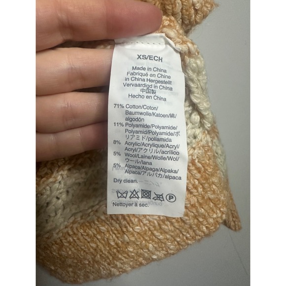 Madewell Women's Striped Crew Neck Sweater Pullover Casual Knitwear XS - Picture 3 of 6